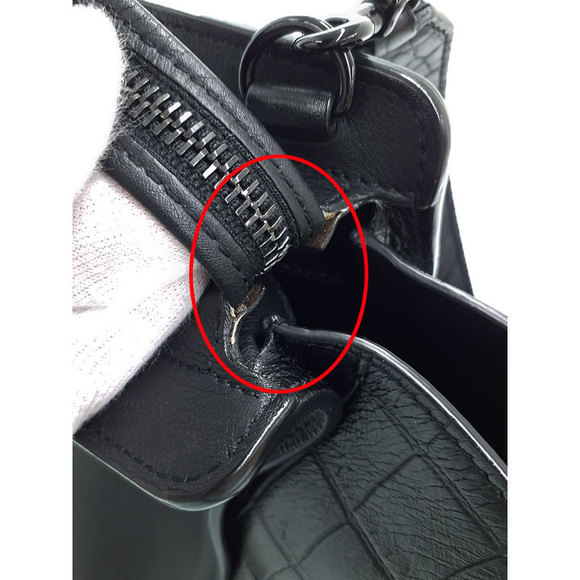 Saint Laurent Paris Downtown 2way Bag Black - Picture 4 of 9